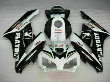 Black White 04-05 CBR1000RR Motorcycle Fairing