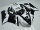 Black White 05-06 ZX6R Motorcycle Fairings Black White 05-06 ZX6R Motorcycle Fairings
