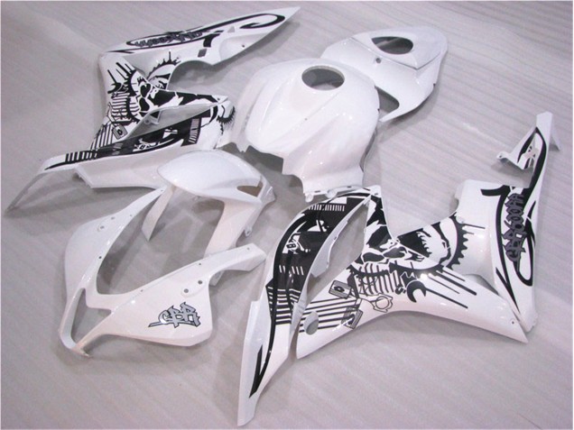 Black White 07-08 CBR600RR Motorcycle Fairing Black White 07-08 CBR600RR Motorcycle Fairing