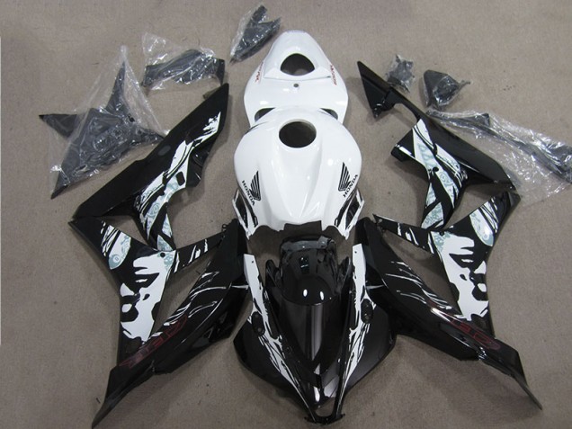 Black White 07-08 CBR600RR Motorcycle Fairings Black White 07-08 CBR600RR Motorcycle Fairings