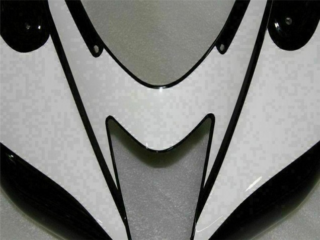 Black White 07-08 ZX6R Motorcycle Fairing Black White 07-08 ZX6R Motorcycle Fairing