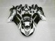 Black White 07-08 ZX6R Motorcycle Fairing Black White 07-08 ZX6R Motorcycle Fairing
