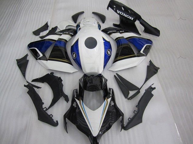 Black White Blue 04-05 CBR1000RR Motorcycle Fairings Black White Blue 04-05 CBR1000RR Motorcycle Fairings