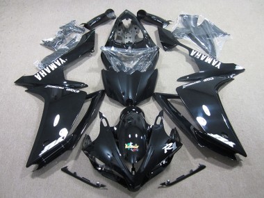 Black White Decal 07-08 YZF R1 Motorcycle Fairings