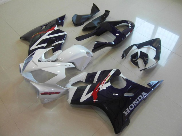Black White F Sport 01-03 CBR600 F4i Motorcycle Fairings Black White F Sport 01-03 CBR600 F4i Motorcycle Fairings