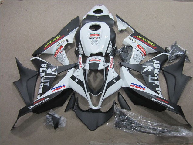Black White HRC 07-08 CBR600RR Motorcycle Fairings Black White HRC 07-08 CBR600RR Motorcycle Fairings