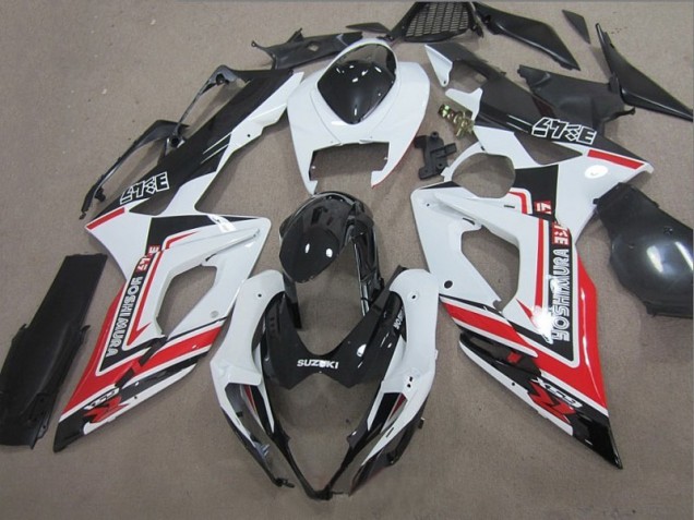 Black White Red 05-06 GSXR 1000 Motorcycle Fairings Black White Red 05-06 GSXR 1000 Motorcycle Fairings