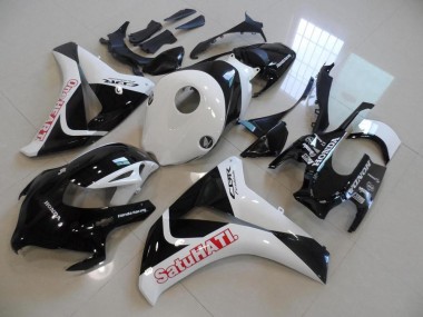 Black White Satuhati 08-11 CBR1000RR Motorcycle Fairings