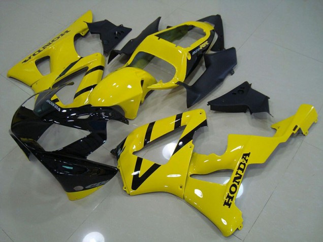 Black Yellow 00-01 CBR900RR 929 Motorcycle Fairings Black Yellow 00-01 CBR900RR 929 Motorcycle Fairings