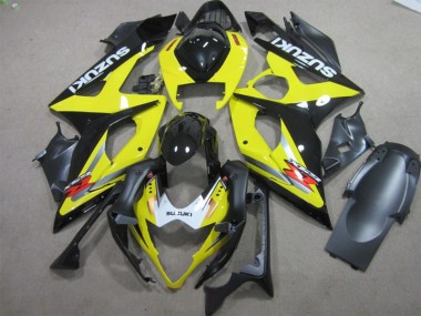Black Yellow 05-06 GSXR 1000 Motorcycle Fairings