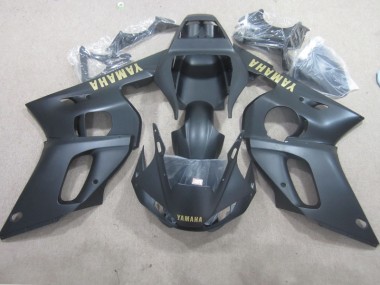 Black Yellow Decal 98-02 YZF R6 Motorcycle Fairings