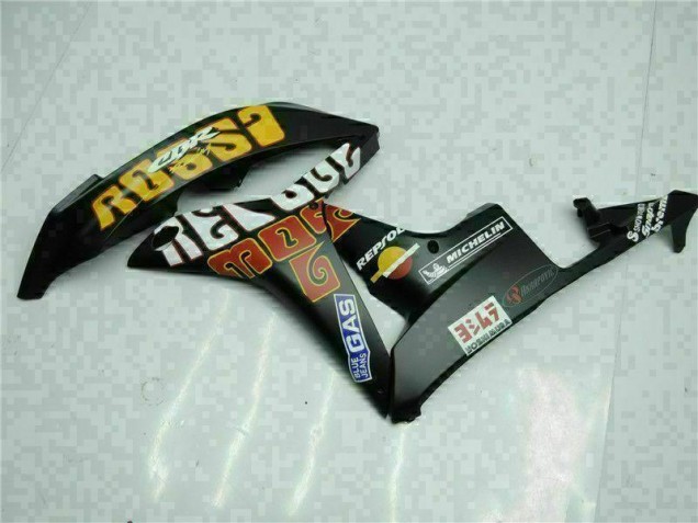 Black Yellow Repsol 46 07-08 CBR600RR Motorcycle Fairings Black Yellow Repsol 46 07-08 CBR600RR Motorcycle Fairings