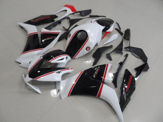 Black and White and Red Stripe 12-16 CBR1000RR Motorcycle Fairings Black and White and Red Stripe 12-16 CBR1000RR Motorcycle Fairings
