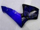 Black with Blue Flame 03-04 CBR600RR Motorcycle Fairings