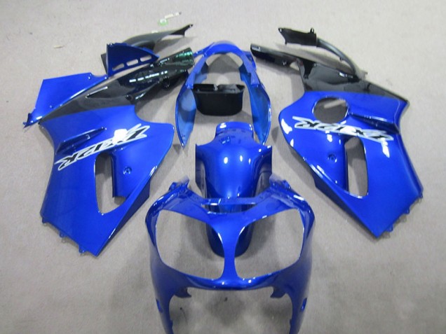 Blue 00-01 ZX12R Motorcycle Fairings