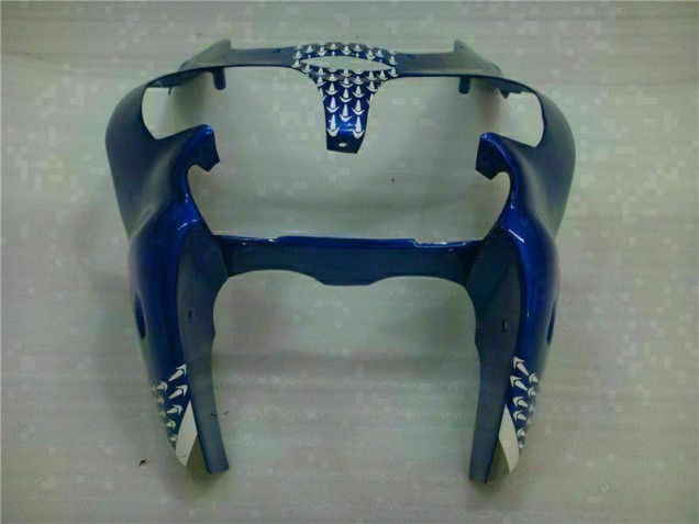 Blue 00-02 ZX6R Motorcycle Bodywork Blue 00-02 ZX6R Motorcycle Bodywork