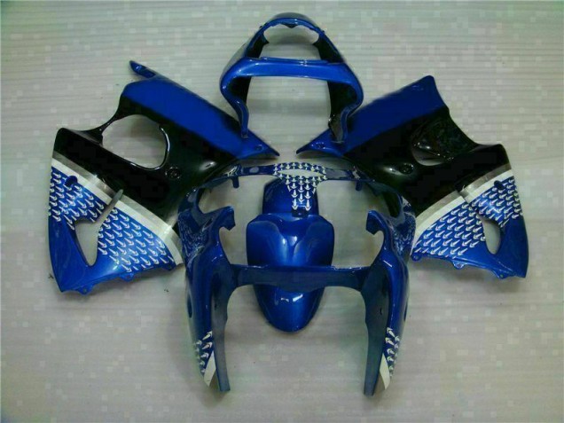 Blue 00-02 ZX6R Motorcycle Bodywork Blue 00-02 ZX6R Motorcycle Bodywork