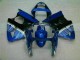 Blue 00-02 ZX6R Motorcycle Bodywork Blue 00-02 ZX6R Motorcycle Bodywork