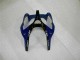 Blue 00-02 ZX6R Motorcycle Fairing Blue 00-02 ZX6R Motorcycle Fairing