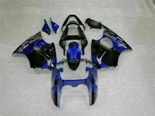 Blue 00-02 ZX6R Motorcycle Fairing Blue 00-02 ZX6R Motorcycle Fairing