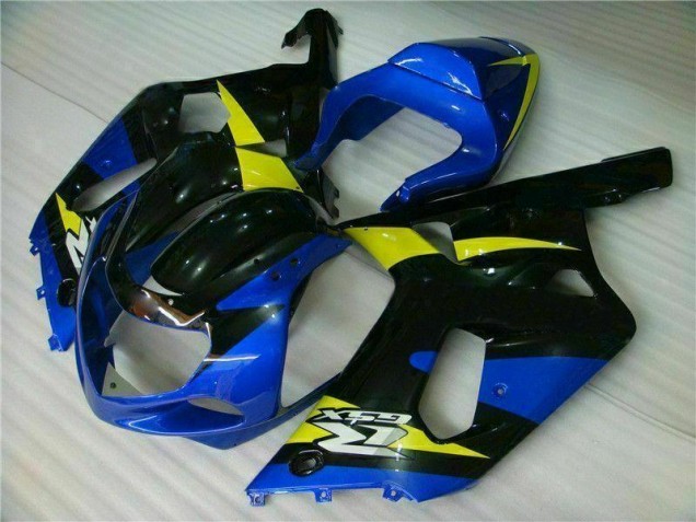 Blue 01-03 GSXR 600/750 Motorcycle Fairings Blue 01-03 GSXR 600/750 Motorcycle Fairings