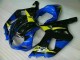 Blue 01-03 GSXR 600/750 Motorcycle Fairings Blue 01-03 GSXR 600/750 Motorcycle Fairings