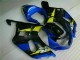 Blue 01-03 GSXR 600/750 Motorcycle Fairings Blue 01-03 GSXR 600/750 Motorcycle Fairings