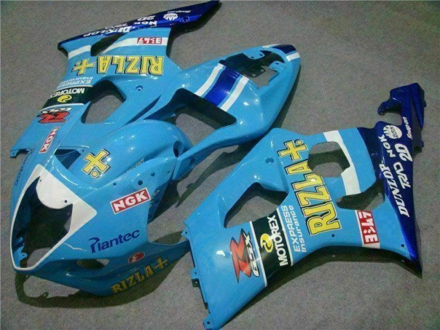 Blue 03-04 GSXR 1000 Motorcycle Fairings