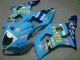Blue 03-04 GSXR 1000 Motorcycle Fairings