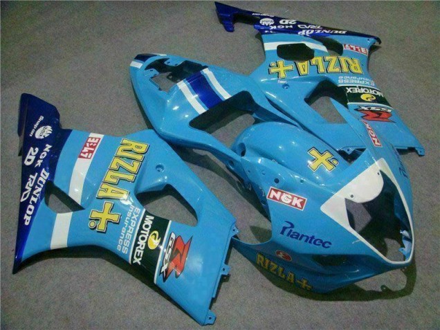 Blue 03-04 GSXR 1000 Motorcycle Fairings