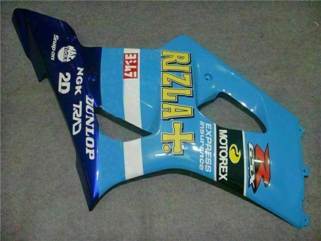 Blue 03-04 GSXR 1000 Motorcycle Fairings