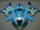 Blue 03-04 GSXR 1000 Motorcycle Fairings