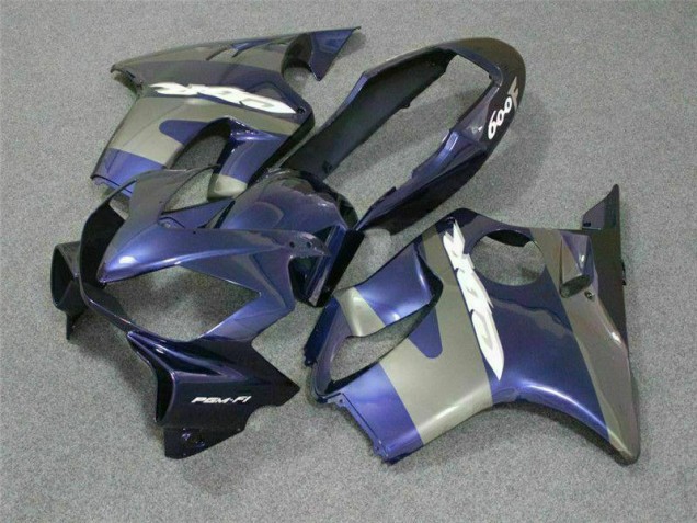 Blue 04-07 CBR600 F4i Motorcycle Fairing Blue 04-07 CBR600 F4i Motorcycle Fairing