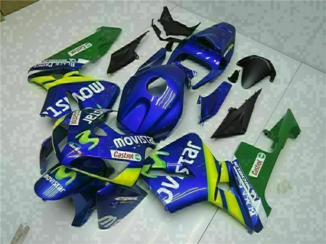 Blue 05-06 CBR600RR Motorcycle Fairings Blue 05-06 CBR600RR Motorcycle Fairings