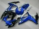 Blue 06-07 GSXR 600/750 ABS Motorcycle Fairings Blue 06-07 GSXR 600/750 ABS Motorcycle Fairings
