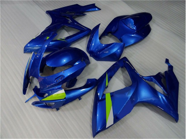 Blue 06-07 GSXR 600/750 Motorcycle Bodywork Blue 06-07 GSXR 600/750 Motorcycle Bodywork