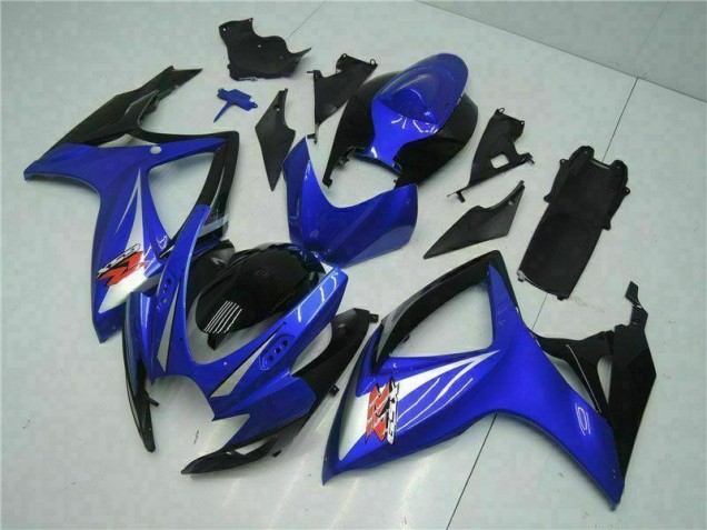 Blue 06-07 GSXR 600/750 Motorcycle Fairing Kits & Plastic Blue 06-07 GSXR 600/750 Motorcycle Fairing Kits & Plastic