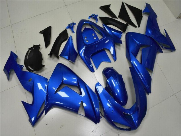 Blue 06-07 ZX10R Motorcycle Fairings Blue 06-07 ZX10R Motorcycle Fairings
