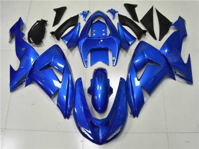 Blue 06-07 ZX10R Motorcycle Fairings Blue 06-07 ZX10R Motorcycle Fairings