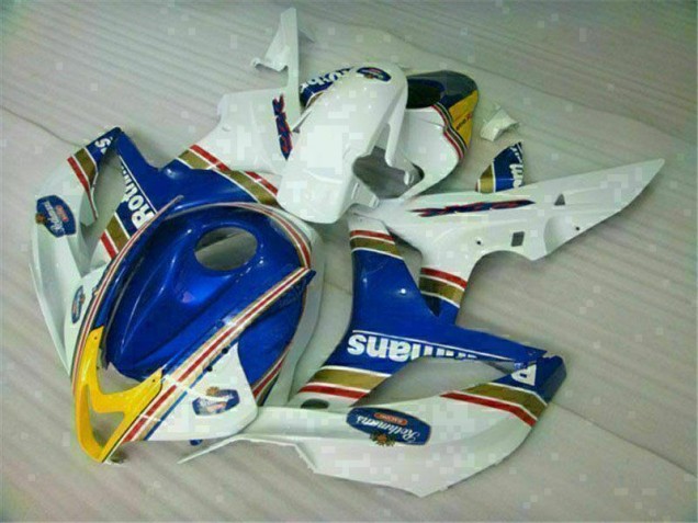 Blue 07-08 CBR600RR Motorcycle Fairings Blue 07-08 CBR600RR Motorcycle Fairings
