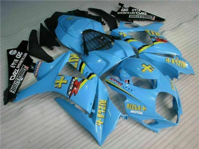 Blue 07-08 GSXR 1000 Motorcycle Fairing Blue 07-08 GSXR 1000 Motorcycle Fairing