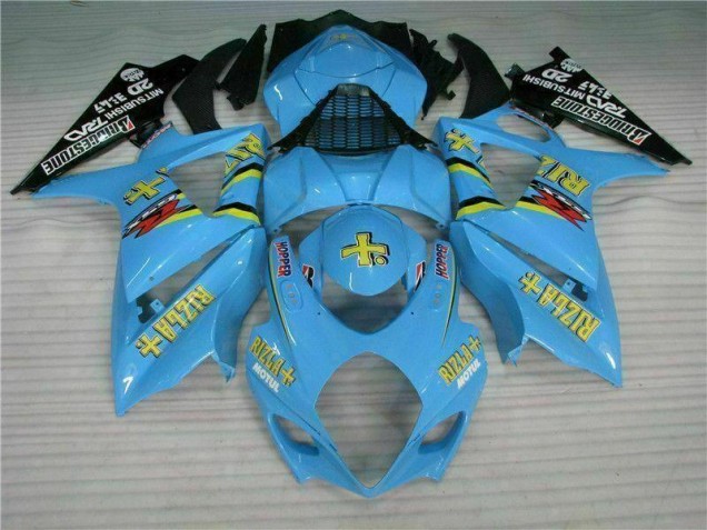Blue 07-08 GSXR 1000 Motorcycle Fairing Blue 07-08 GSXR 1000 Motorcycle Fairing