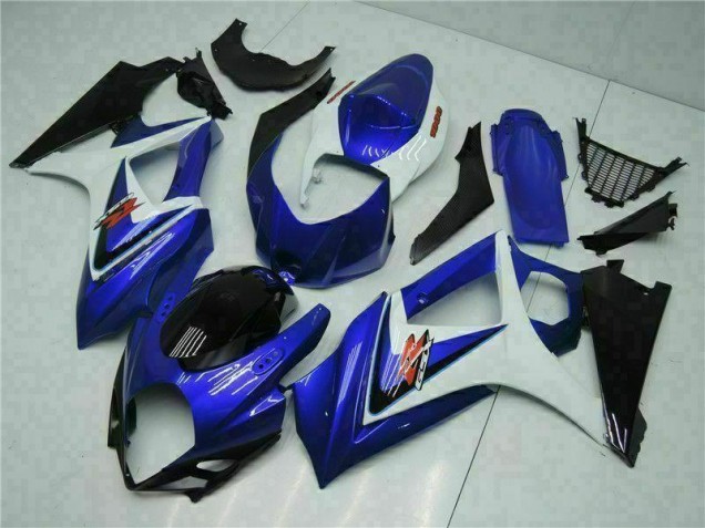 Blue 07-08 GSXR 1000 Motorcycle Fairings Blue 07-08 GSXR 1000 Motorcycle Fairings