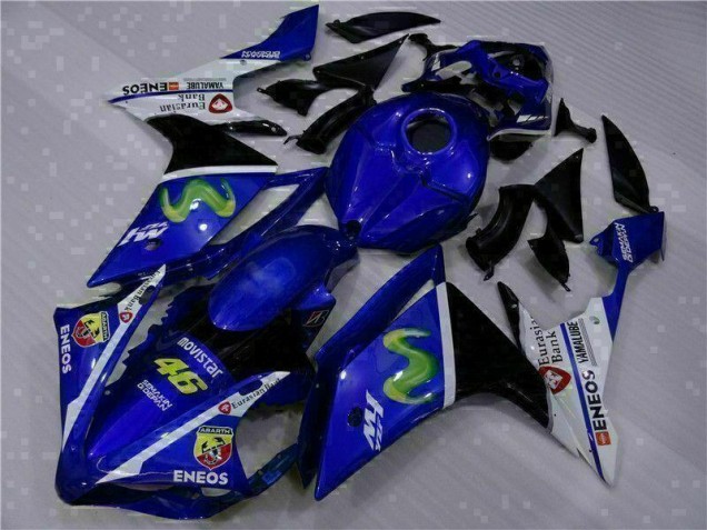 Blue 07-08 YZF R1 Motorcycle Fairing Kits Blue 07-08 YZF R1 Motorcycle Fairing Kits