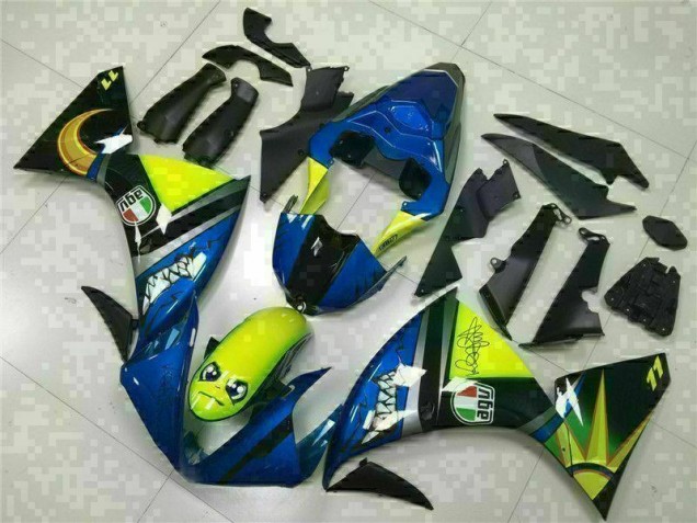 Blue 09-11 YZF R1 Motorcycle Fairings