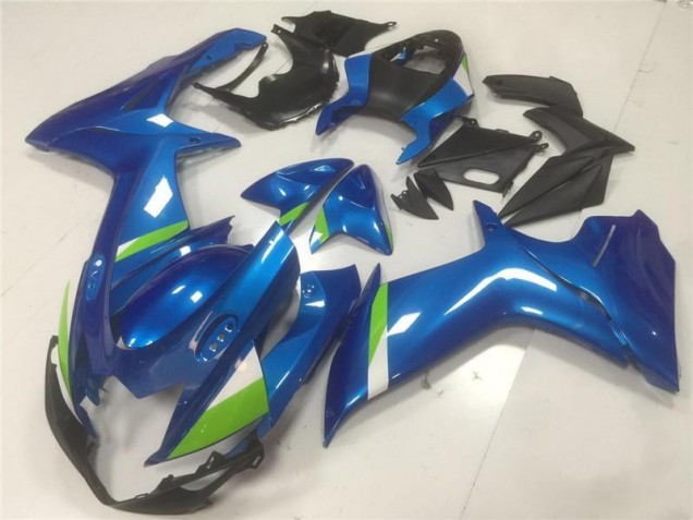 Blue 11-21 GSXR 600/750 Motorcycle Fairing Blue 11-21 GSXR 600/750 Motorcycle Fairing