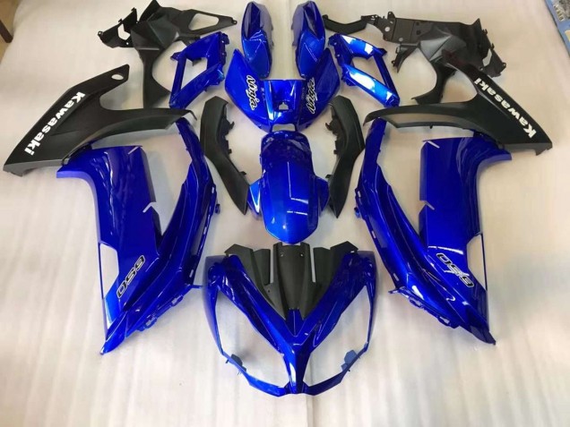 Blue 12-16 EX650 Motorcycle Fairings Blue 12-16 EX650 Motorcycle Fairings