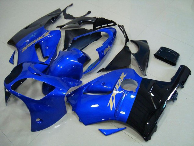 Blue Black 00-01 ZX12R Motorcycle Fairings Blue Black 00-01 ZX12R Motorcycle Fairings