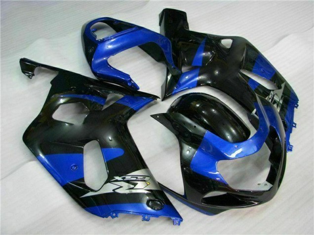 Blue Black 01-03 GSXR 600/750 Motorcycle Fairings