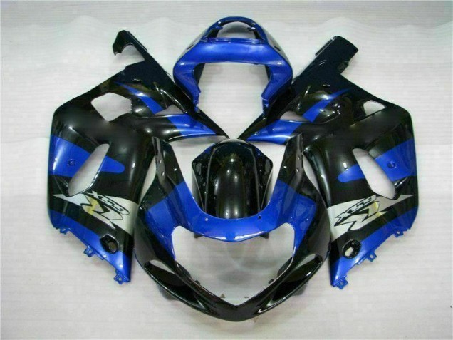 Blue Black 01-03 GSXR 600/750 Motorcycle Fairings
